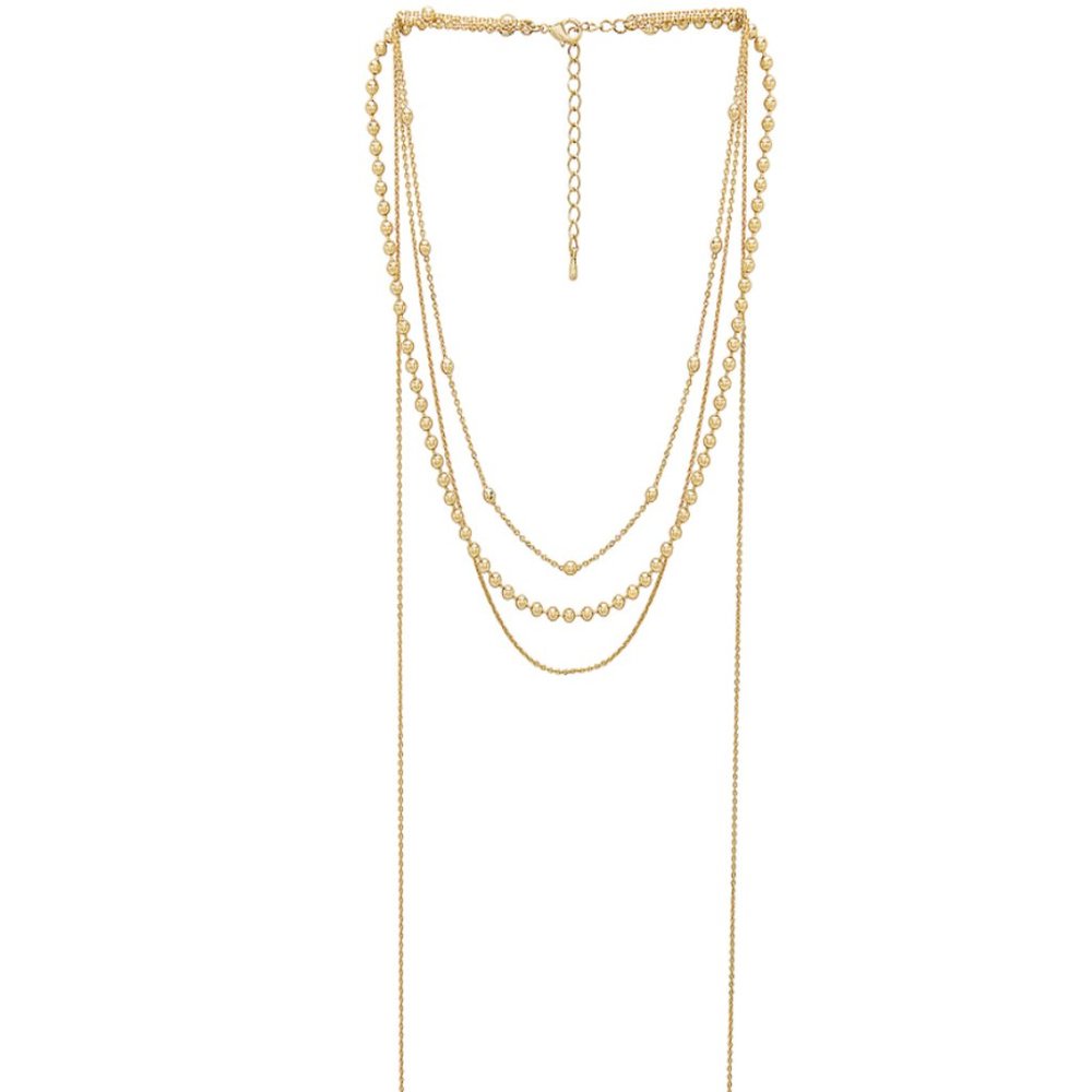 8 Other Reasons Amber Lariat Gold Chain Necklace